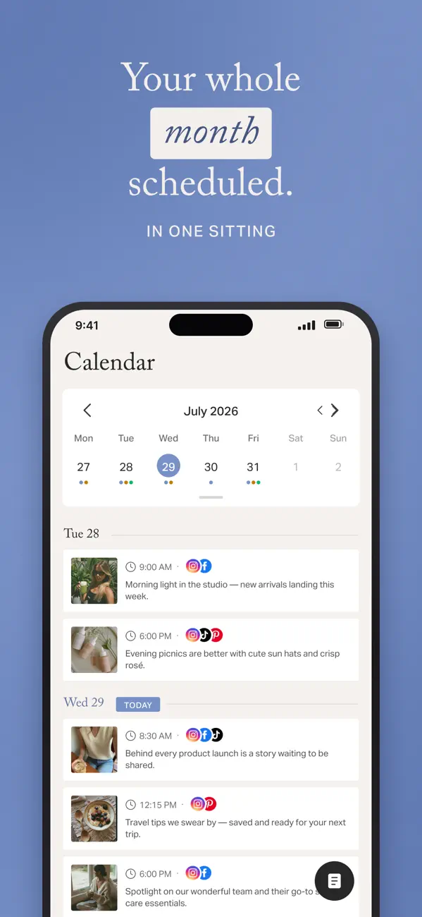 Screenshot #3 pour Planoly: Social Media Planner
