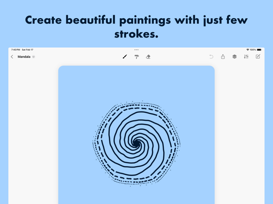 Screenshot #6 pour Mandalas Drawing Studio