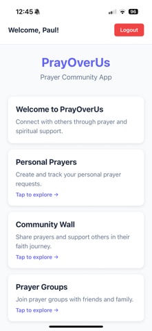 Pray Over Us screenshot