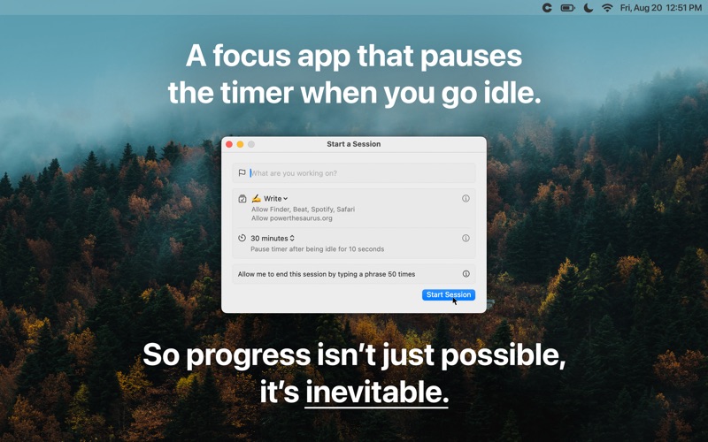 App screenshot