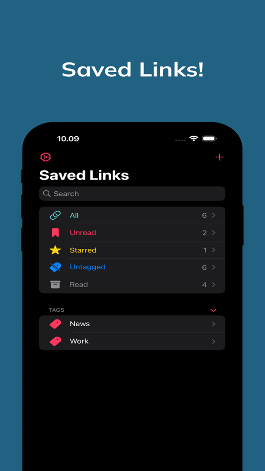 #1. Saved Links (iOS) 由: Nikolaj Jensen