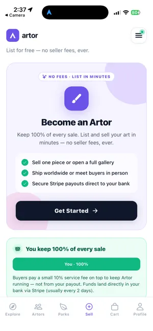 Artor - Buy and Sell Art screenshot 3