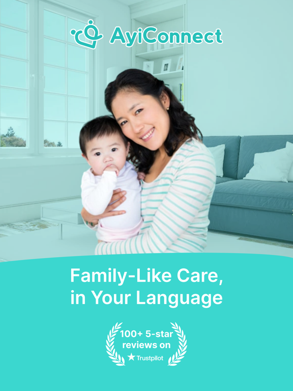 AyiConnect: Family-Like Care iPad screenshot 1 - Lifestyle app