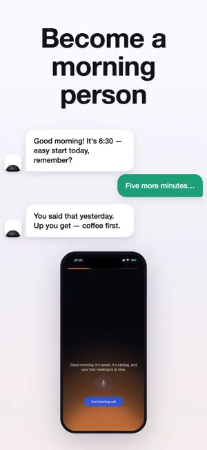 Waker: Conversational Alarm screenshot 2