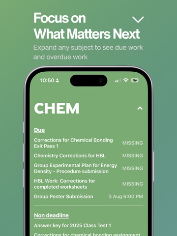 TaskStack: Assignments iPad screenshot