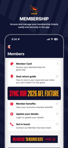 Adelaide Crows Official App screenshot