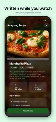 Snapcipe: Your pocket kitchen screenshot