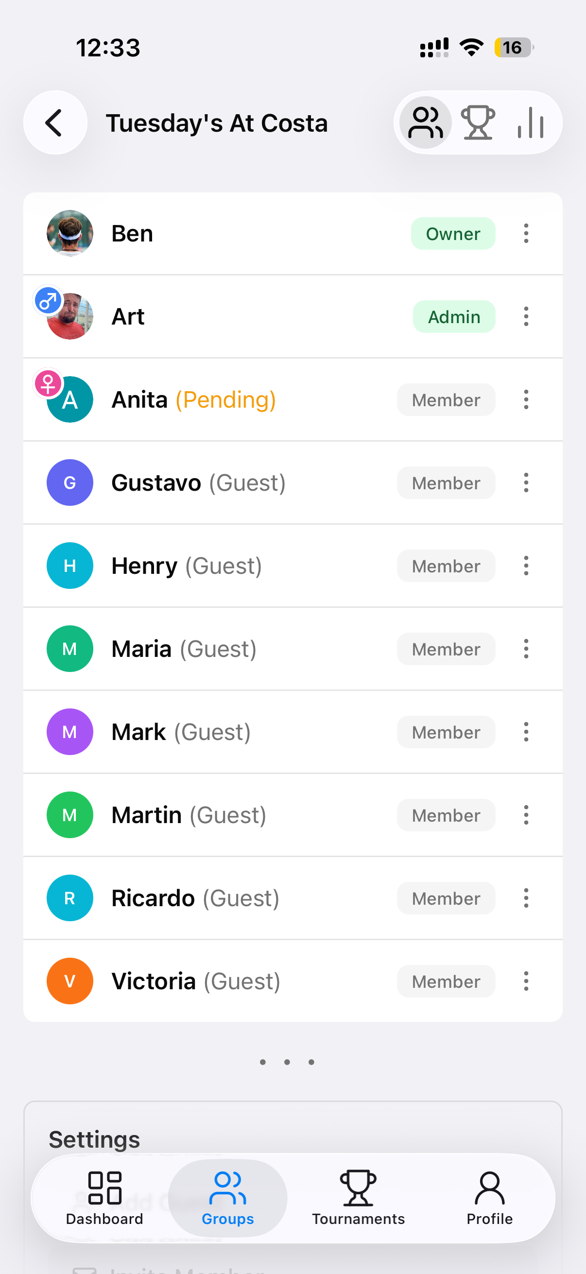 Padelfish screenshot 7