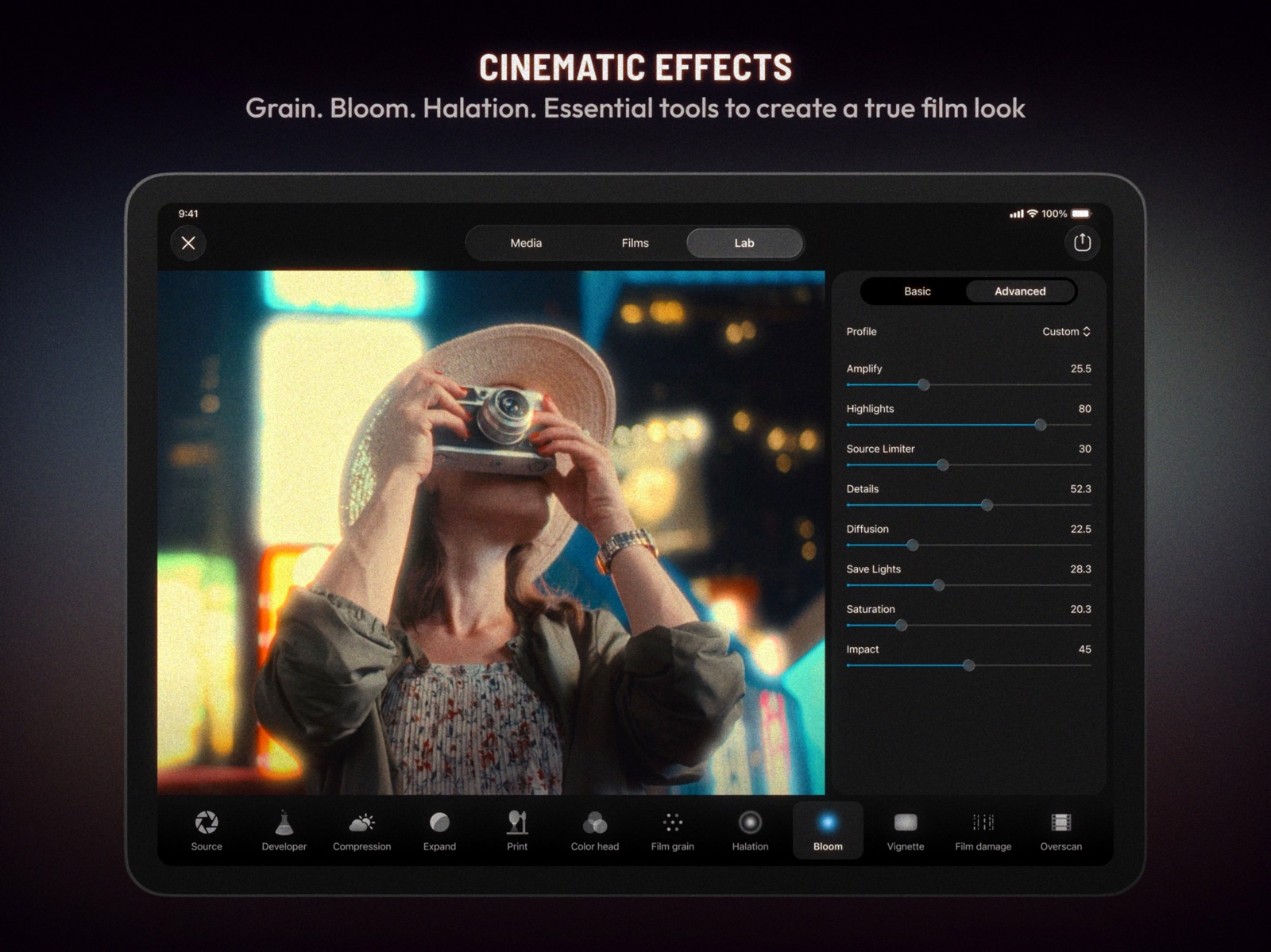 Dehancer Film Emulation ipad screenshot 3
