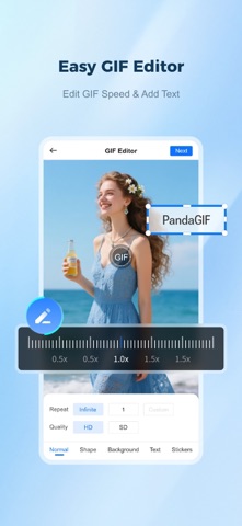 PandaGIF: GIF Maker & Editor Screenshot 3 of 6
