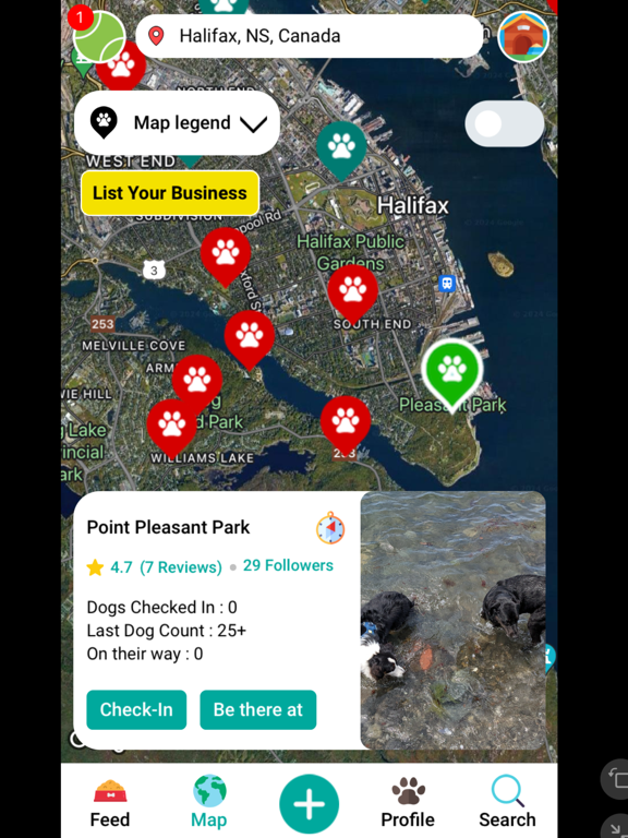 Screenshot #4 pour DogPack : Parcs pour chiens