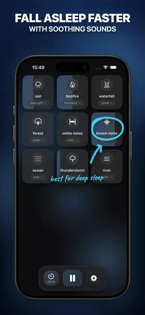 Hush: White Noise & Sleep Aid screenshot 1
