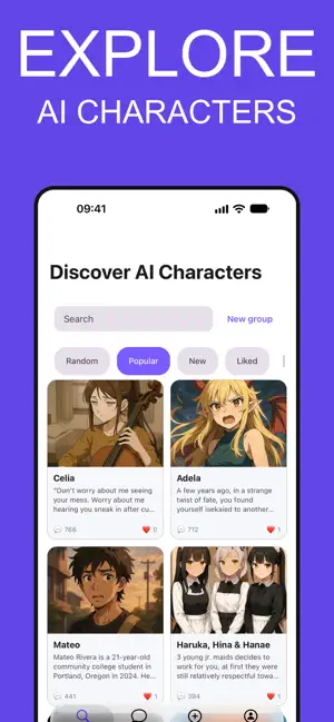 PersonalParty: AI Roleplay screenshot 1