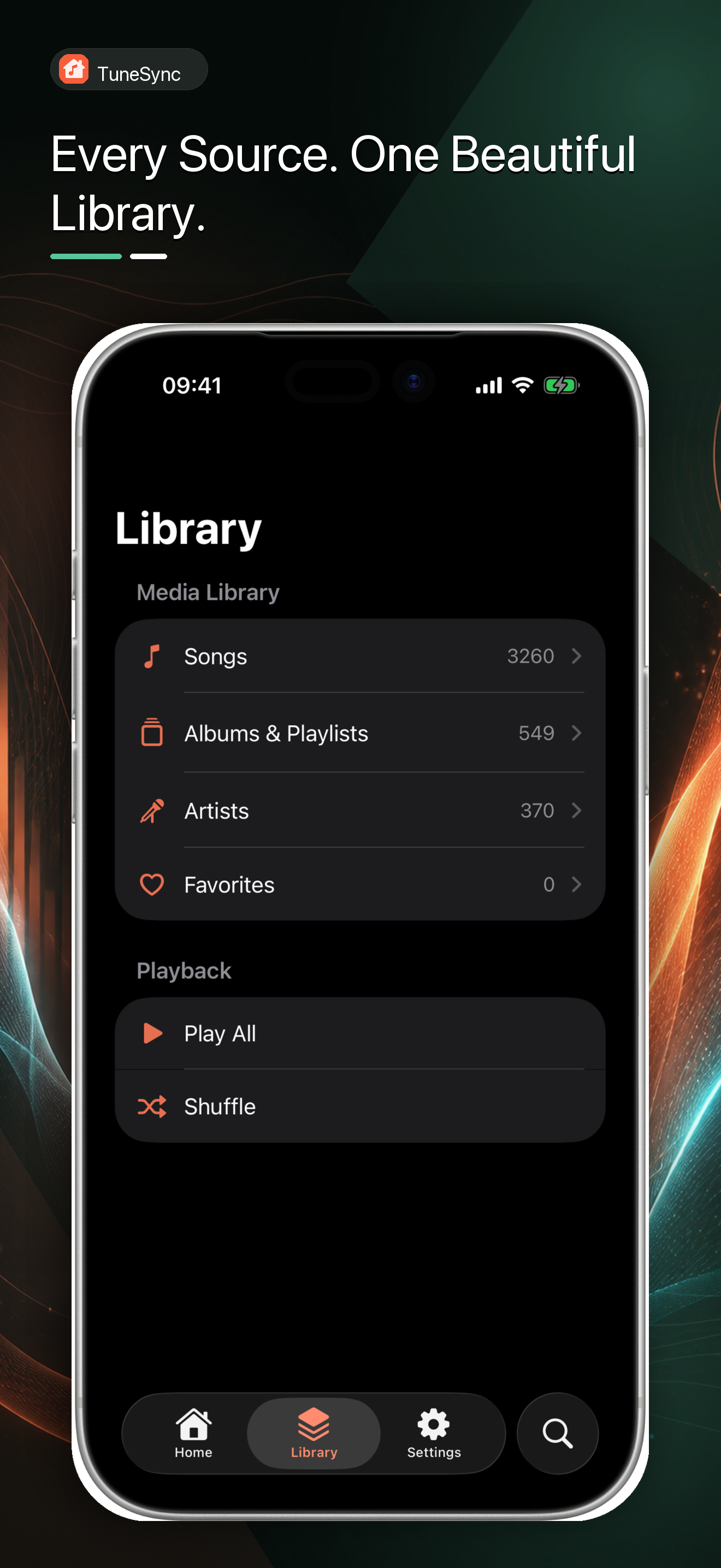 TuneSync: NAS Music Player screenshot 4