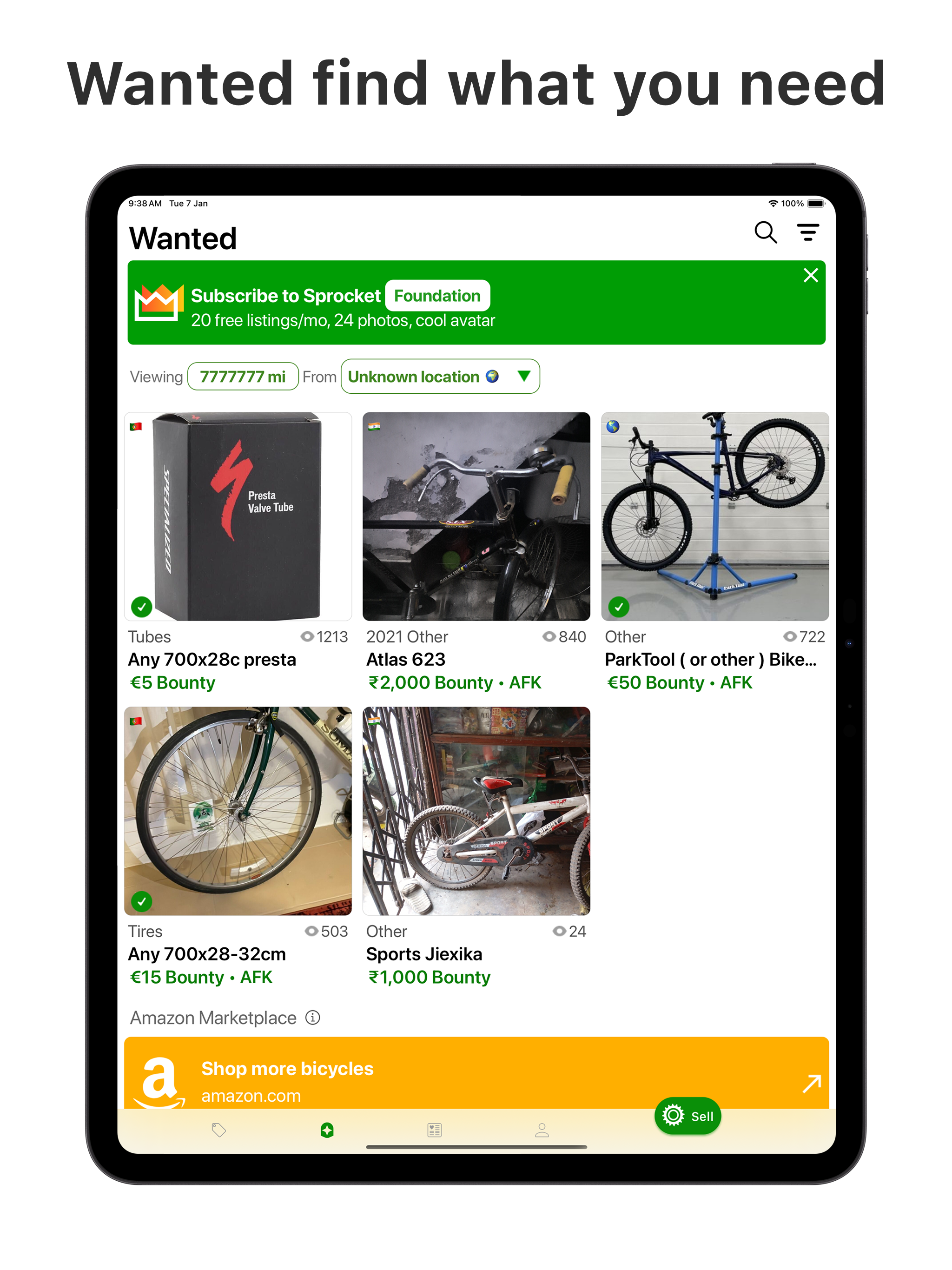 Sprocket: Bicycle Market Place screenshot 15