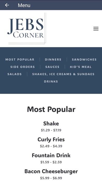 App screenshot