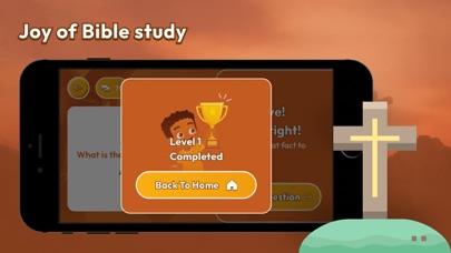 Bible Word Puzzle Trivia Game Screenshot