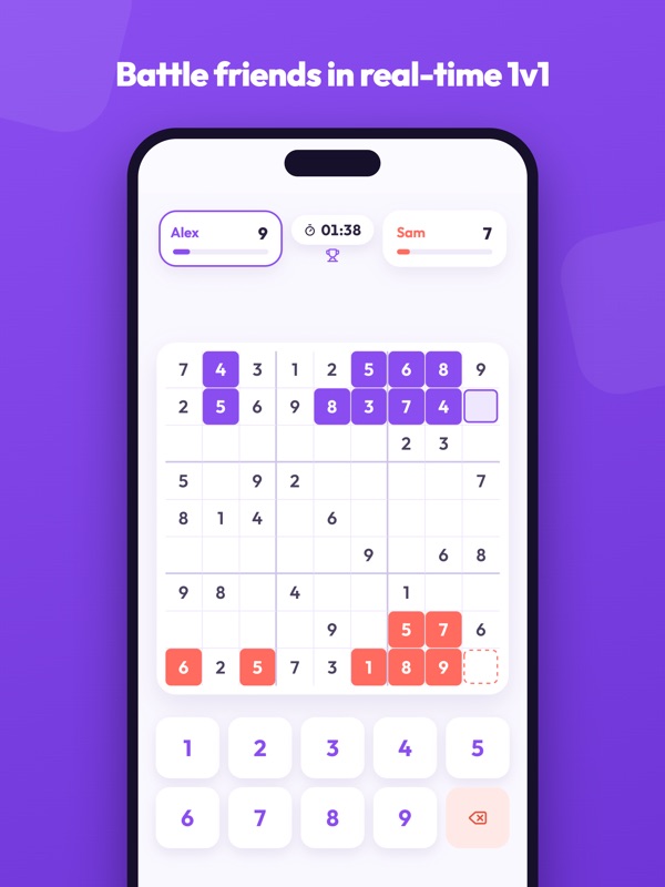 Sudoku Online: Multiplayer 1v1 screenshot 6