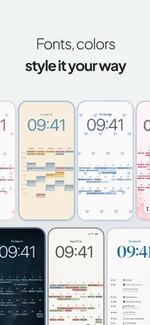 Layered: Calendar on Wallpaper screenshot 3