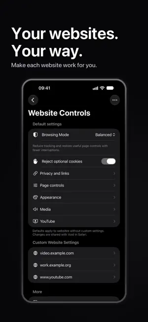 Void: Ad Blocker & Privacy screenshot 3