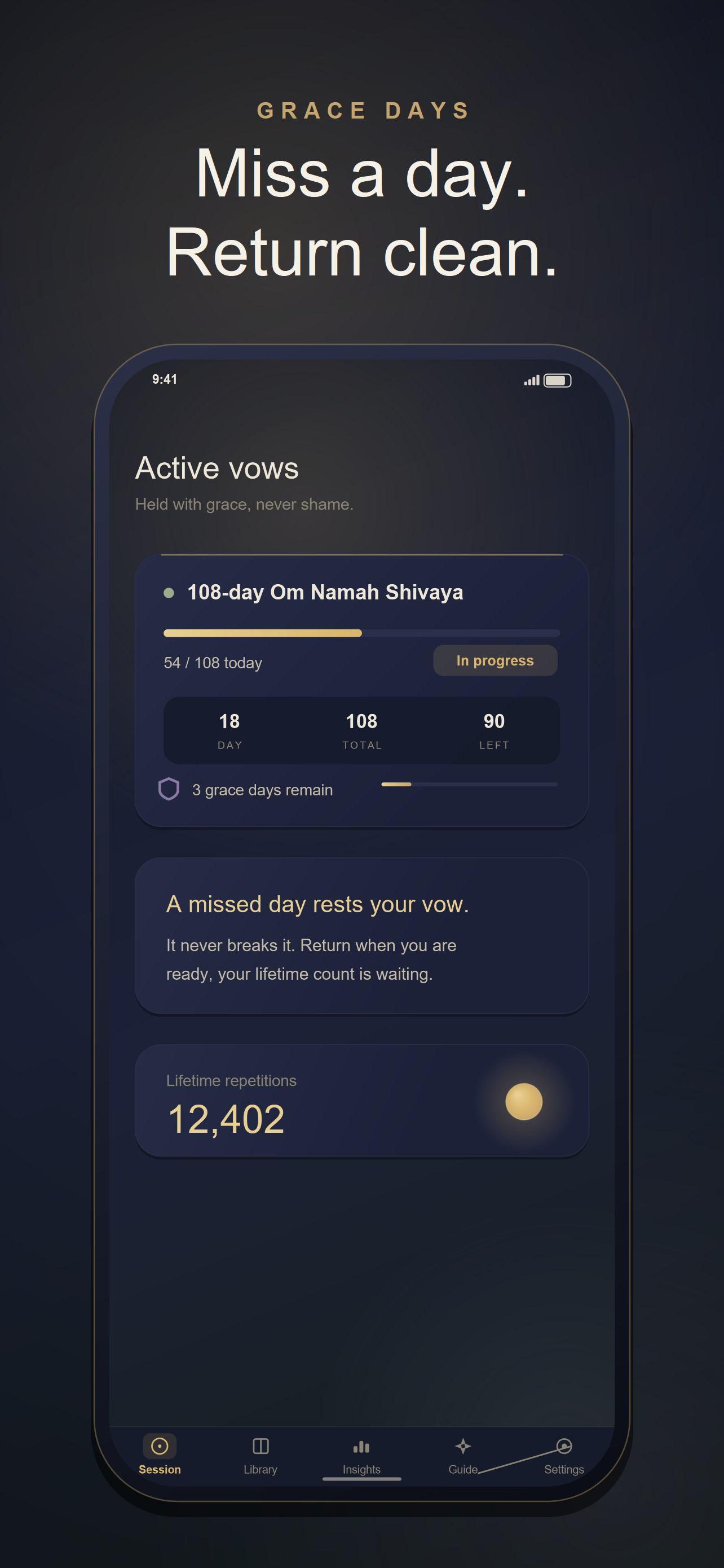 MantraMind: Japa Mala Counter screenshot 2