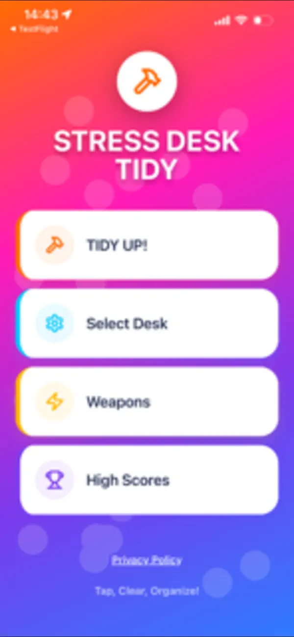 Screenshot #1 pour Stress Desk Tidy