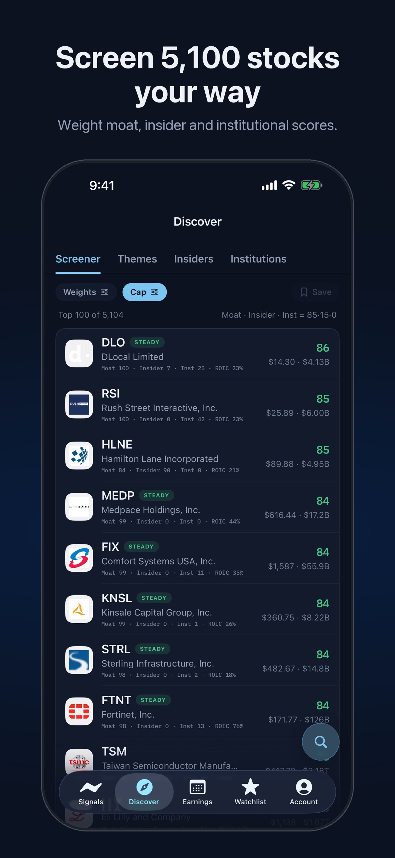 Screenshot 4 of TickerBell: Stock Research