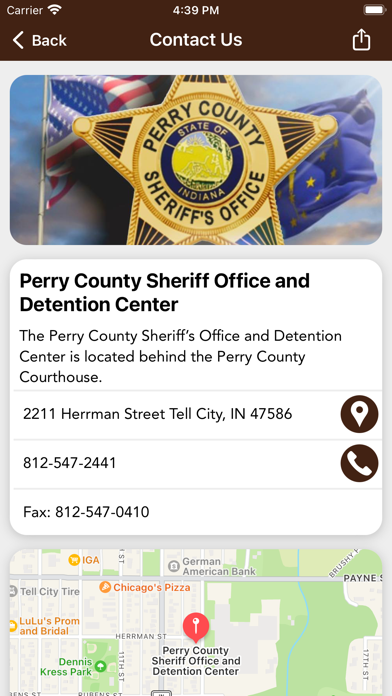 Perry County Sheriff’s Office Screenshot