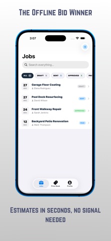 SoloEstimator: Invoices & Bids iPhone screenshot
