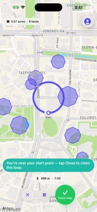 Plotta GPS: Territory Walk screenshot 5
