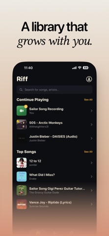 Riff - Play Guitar Screenshot 3 of 5