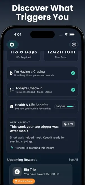 SmokeAway: Quit Smoking Log screenshot 4