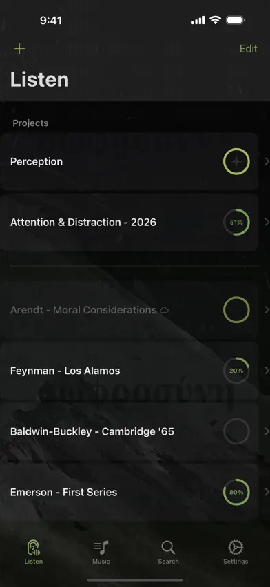 Tam Listen screenshot 1