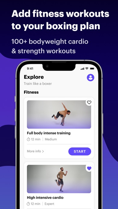 BXNG: Boxing Workouts & Timer Screenshot