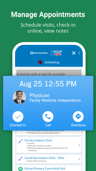 MyClevelandClinic® Screenshot