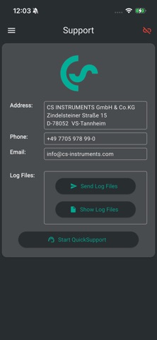 CS SensorApp Screenshot 7 of 7