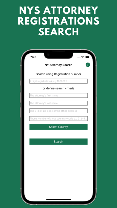 Attorney Finder - New York Screenshot
