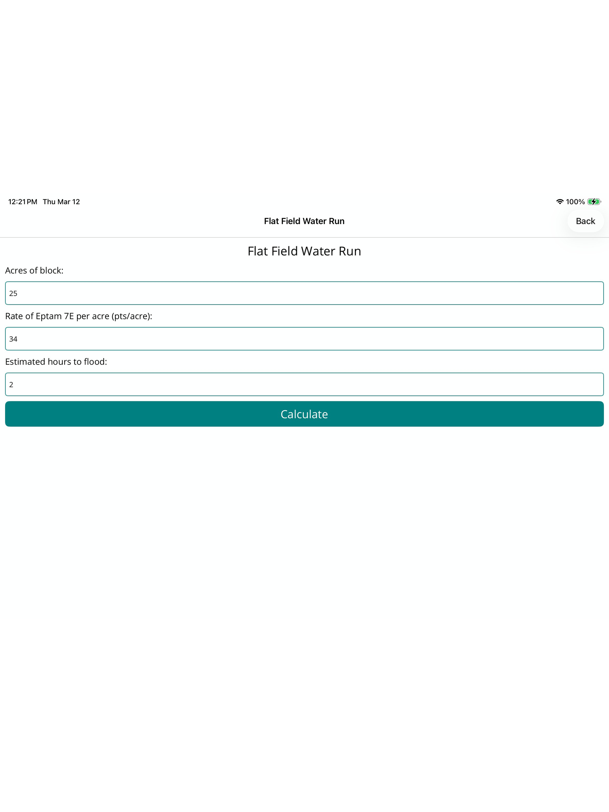 Gowan Eptam 7E Teejet Selector