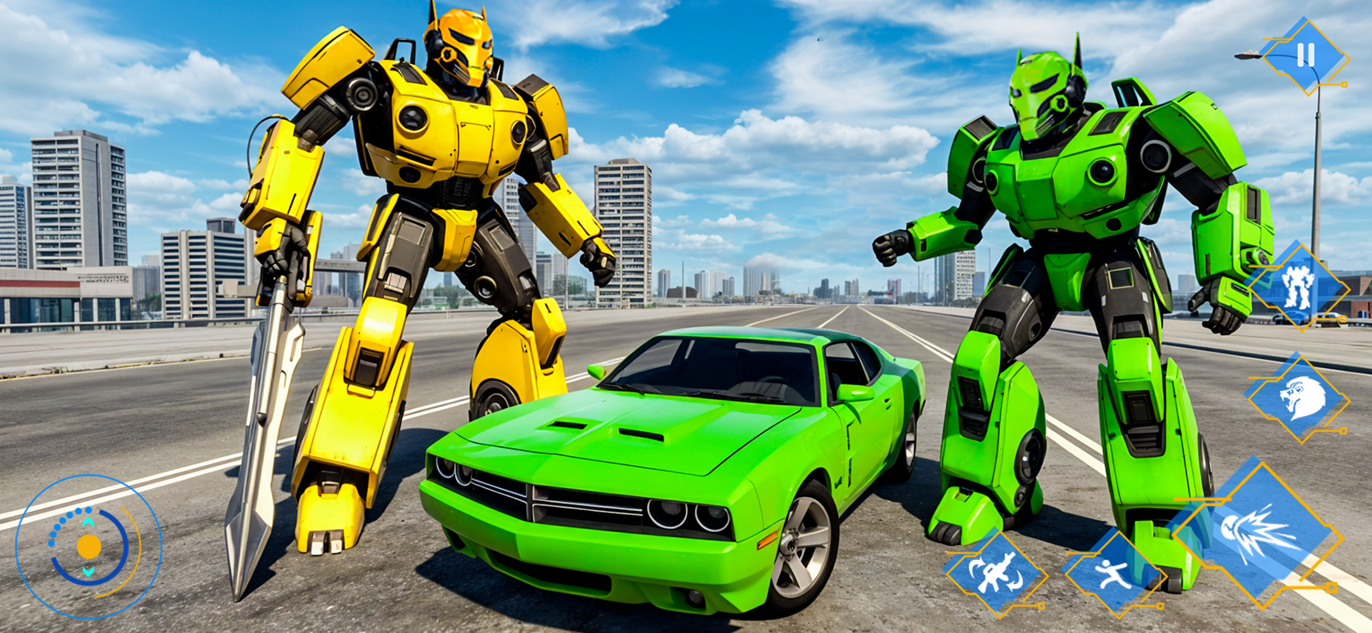 Lion Tank Alien Army Attack