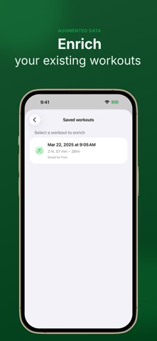 Flow Sync - Cycling to Health iPhone screenshot