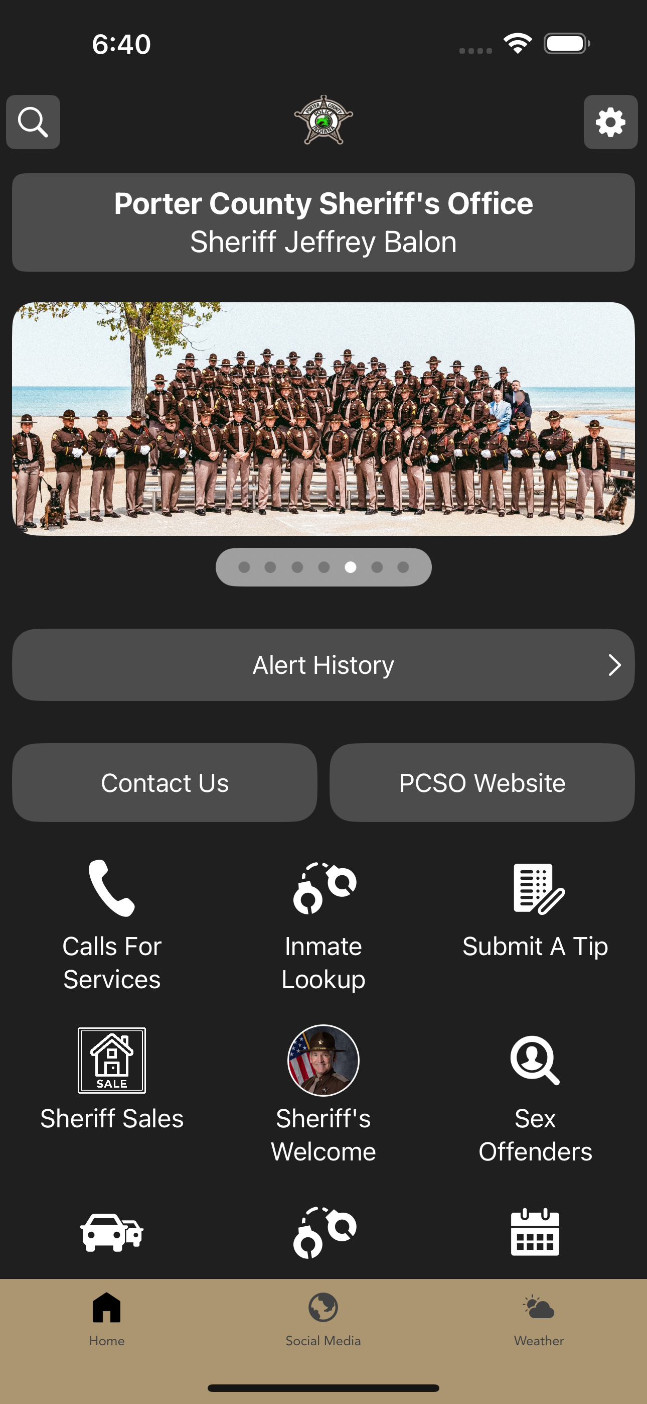 Porter County Sheriff IN