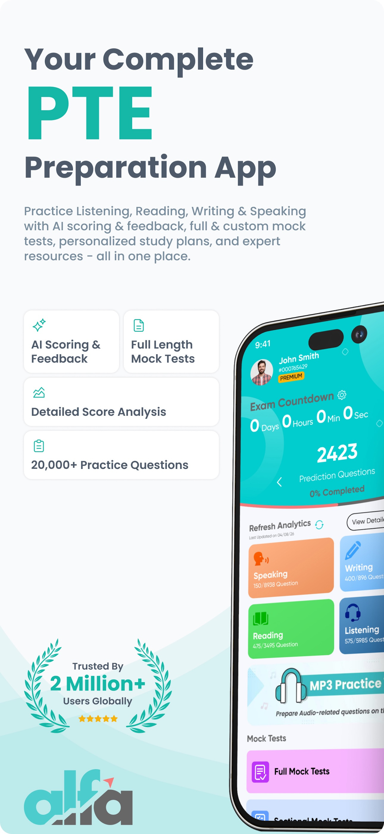 PTE Practice & Tests - AlfaPTE