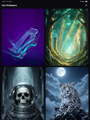 Elyo - Amazing Wallpapers HD iPad screenshot