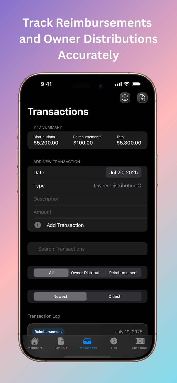 Self Employed Income  Tax