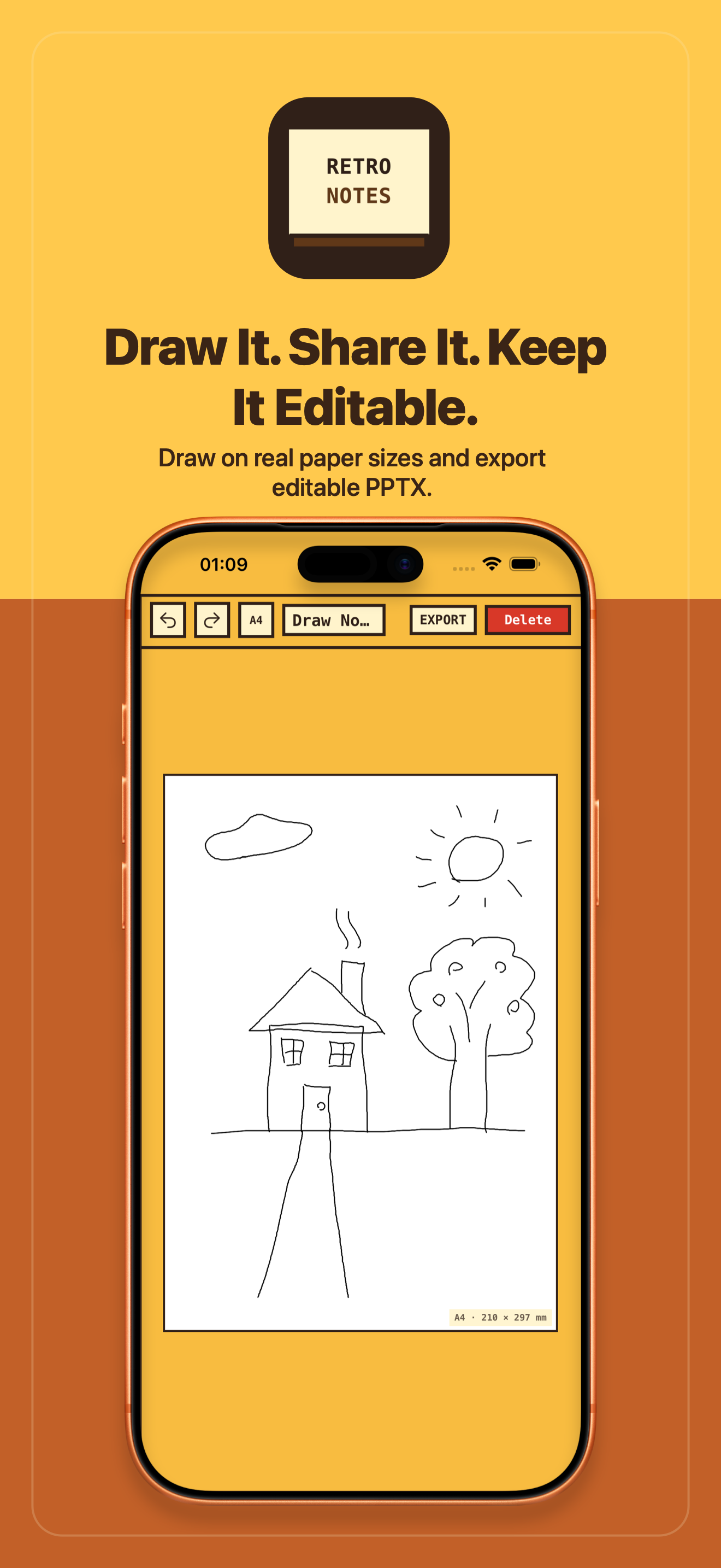 RetroNotes Markdown screenshot 5