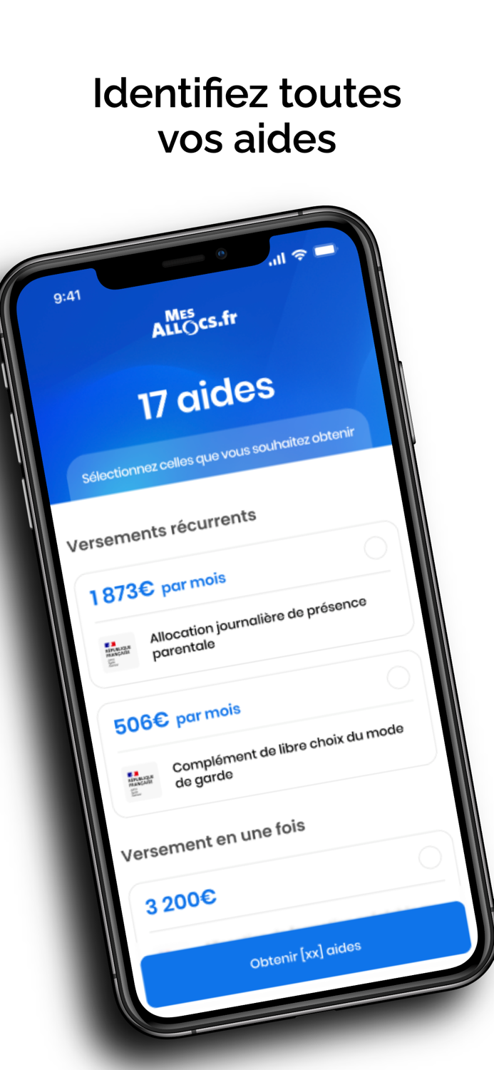 Mes Allocs - aides démarches