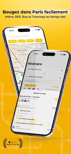 Métro Paris - Plan & Trajet screenshot 1