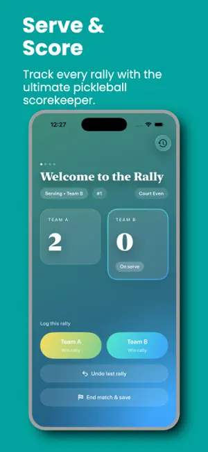 Rally Score screenshot 1