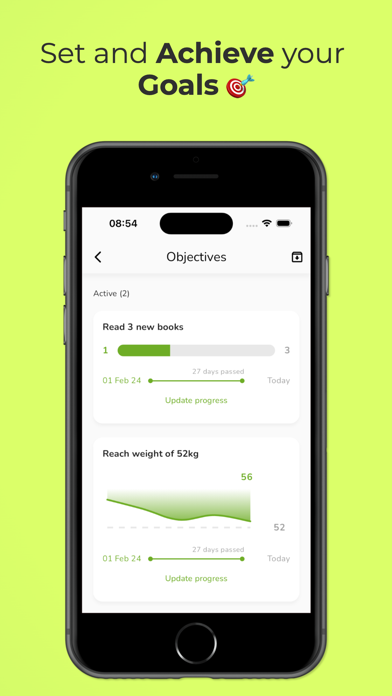 Day Tracker Journal Screenshot