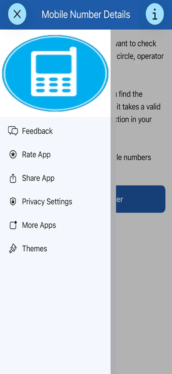 Screenshot #2 pour Mobile Number Details